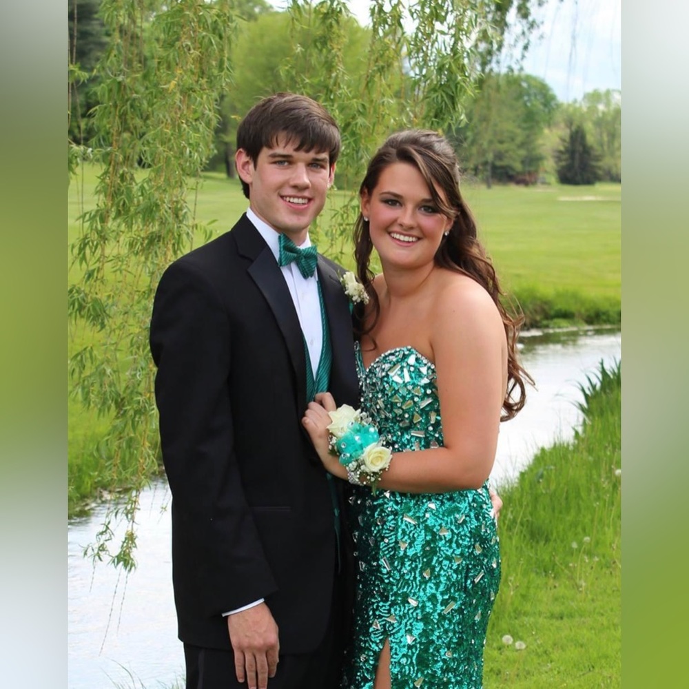 Emerald Green Party Dress